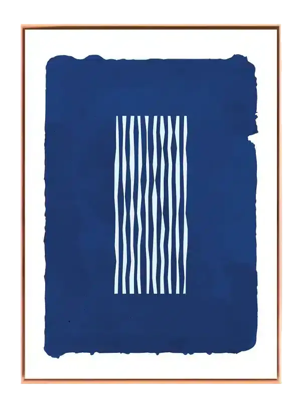 Rippled Stripe Matrix Plakat