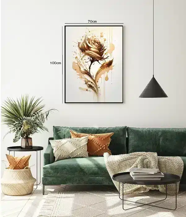 Liquid Gold Bloom Plakat
