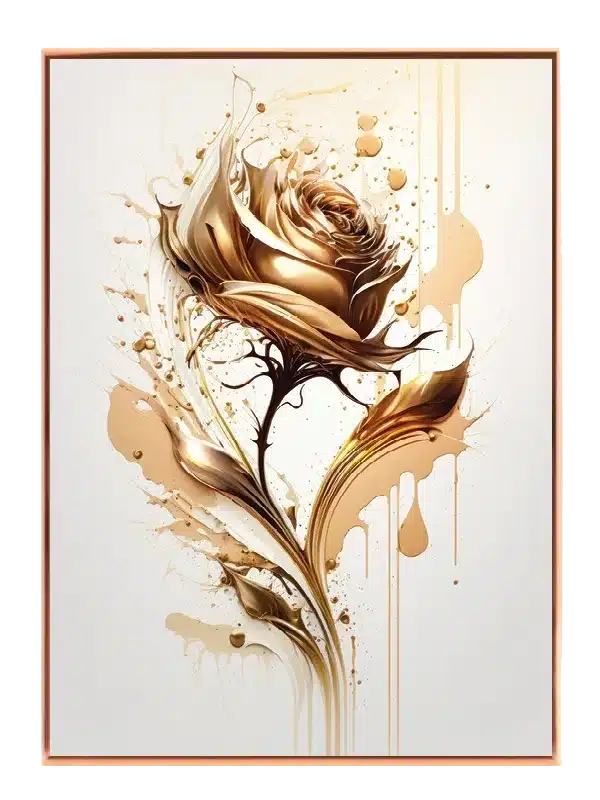 Liquid Gold Bloom Plakat