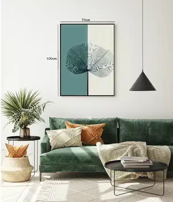 Veined Fan Leaf Plakat