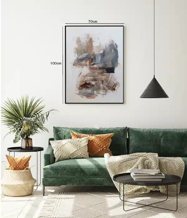 Muted Earth Layers Plakat