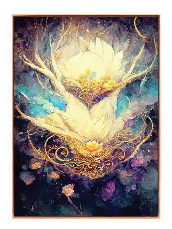 Ethereal Lotus Bloom Plakat