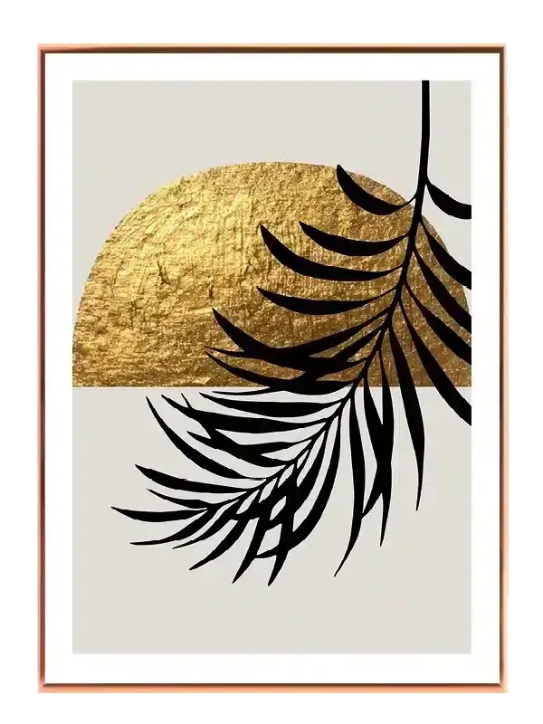Golden Sun Palm II Plakat