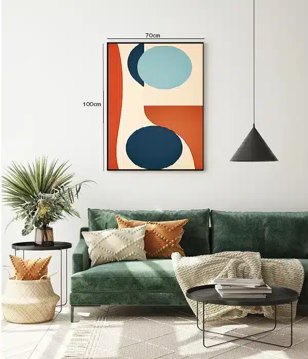 Curved Orb Layers Plakat