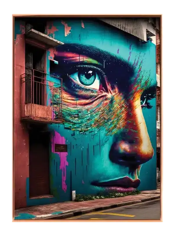 Fragmented Gaze Plakat
