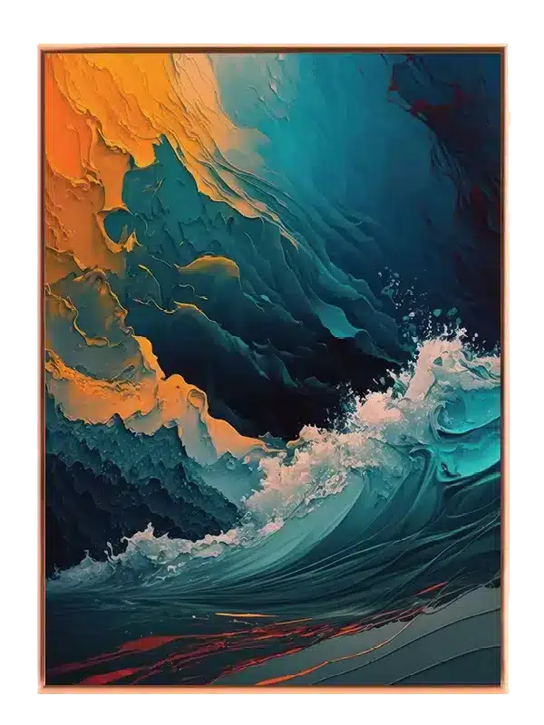 Ethereal Ocean Veins Plakat
