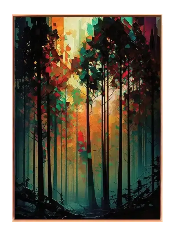 Ethereal Forest Veins Plakat