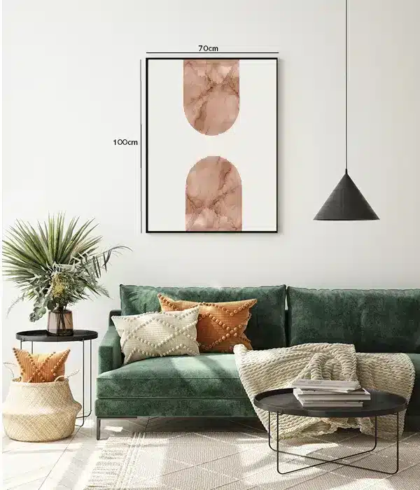 Terracotta Veins Plakat
