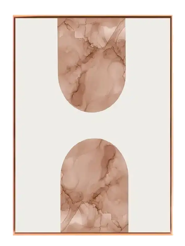 Terracotta Veins Plakat