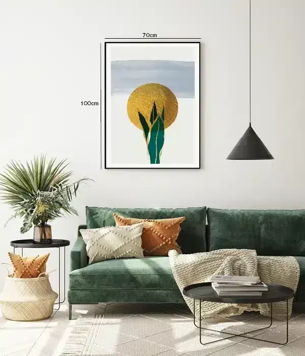 Golden Sunleaf Harmony Plakat