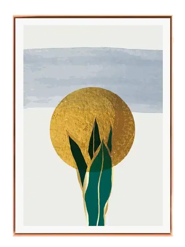 Golden Sunleaf Harmony Plakat