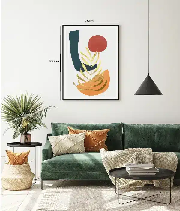 Golden Fern Harmony Plakat