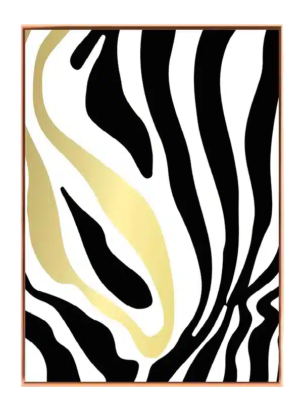 Golden Vein Contour Plakat