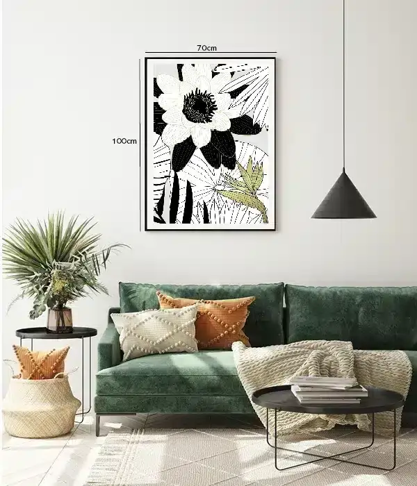 Lily Pond Contours Plakat