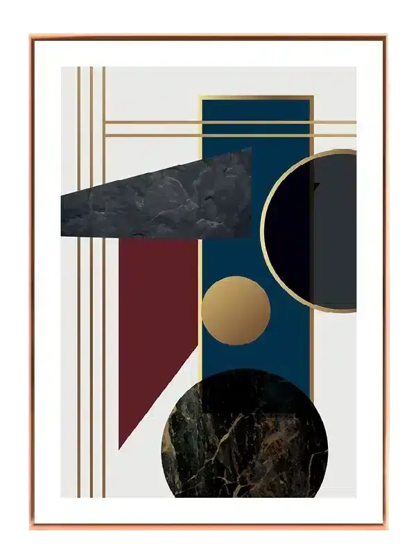 Marbled Orb Layers Plakat