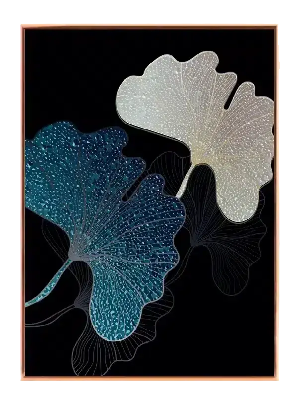 Ginkgo Vein Glow Plakat