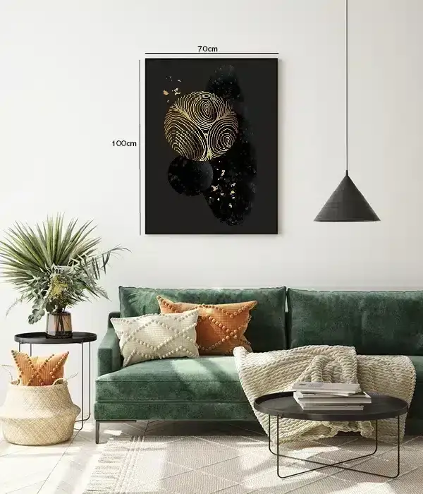 Golden Vein Sphere Plakat