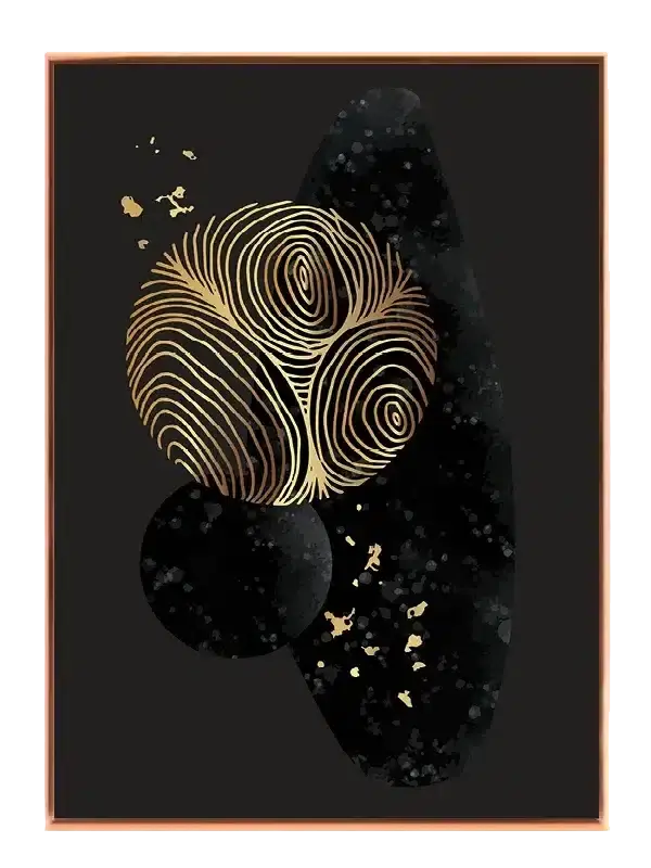 Golden Vein Sphere Plakat
