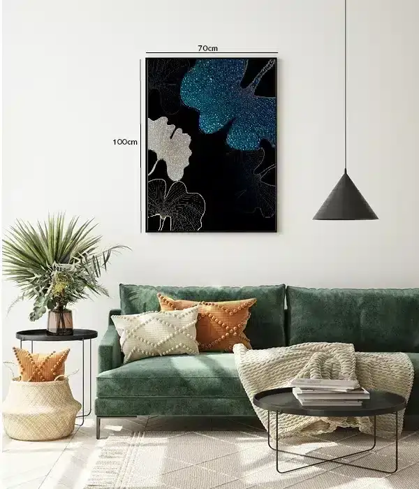 Luminous Ginkgo Leaves Plakat