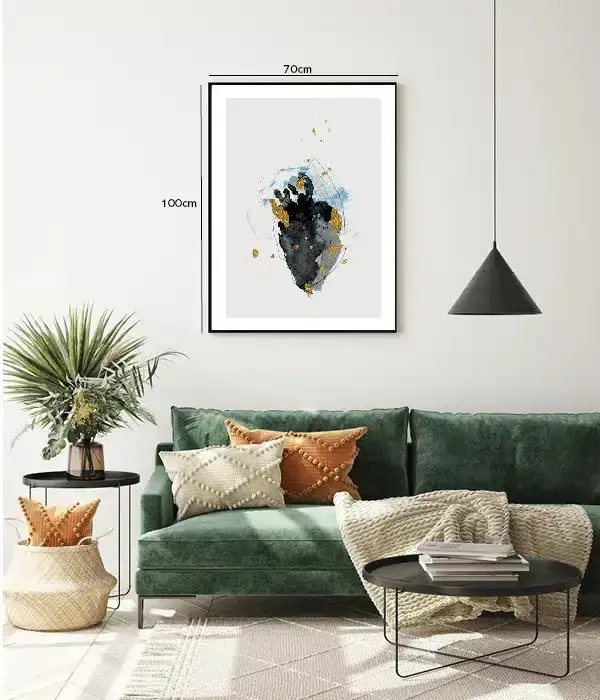 Golden Veins Eclipse Plakat