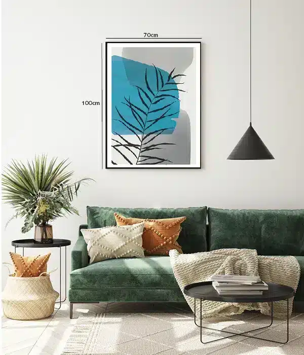 Shadow Fern Silhouette Plakat