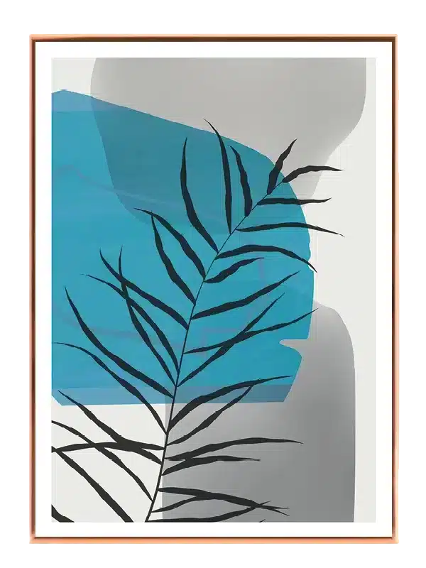 Shadow Fern Silhouette Plakat