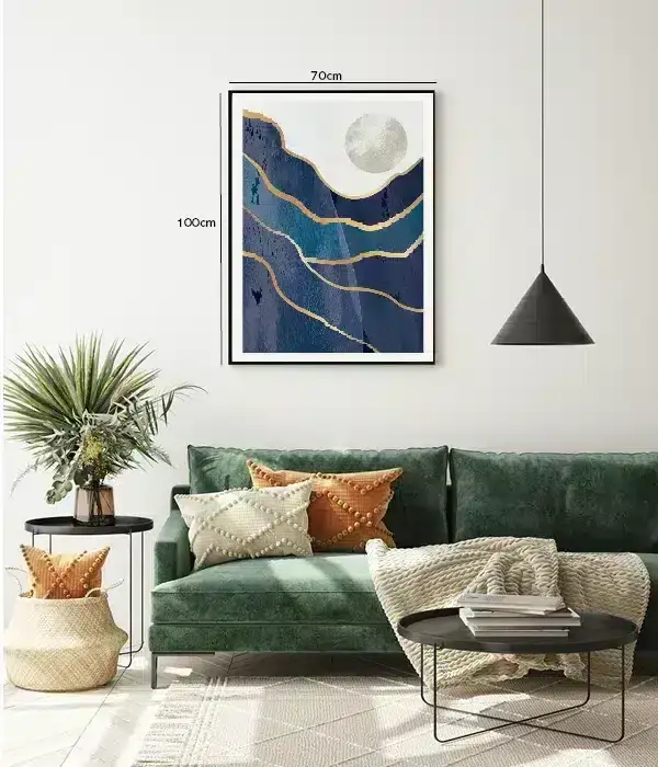 Golden Horizon Layers Plakat