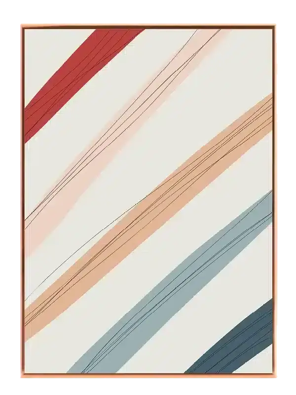 Overlapping Circle Harmony Plakat