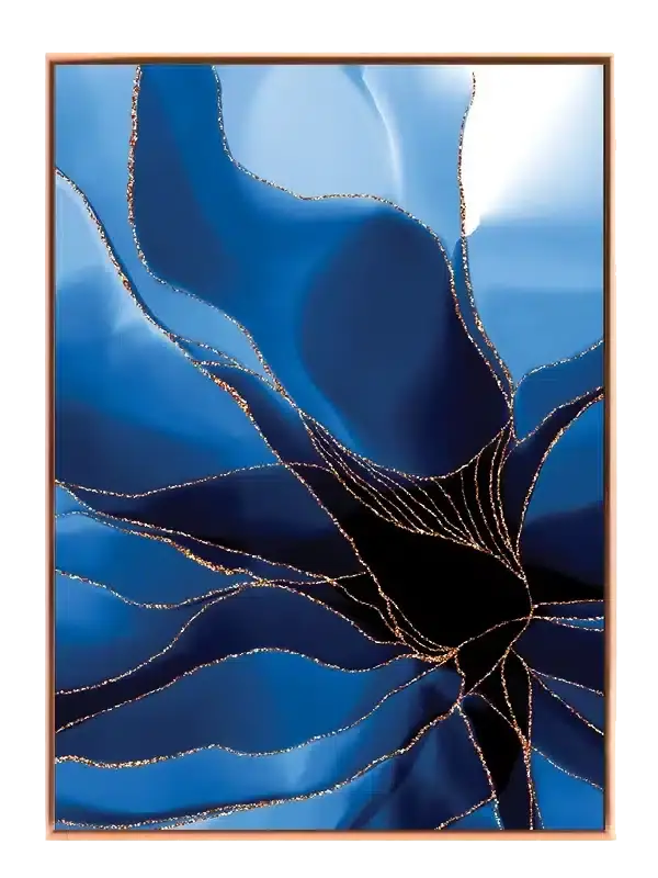Luminous Vein Flow Plakat