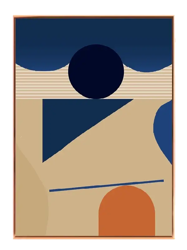 Orbit Layers Composition Plakat