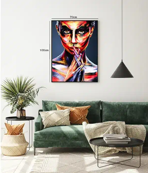 Bold Contrast Look