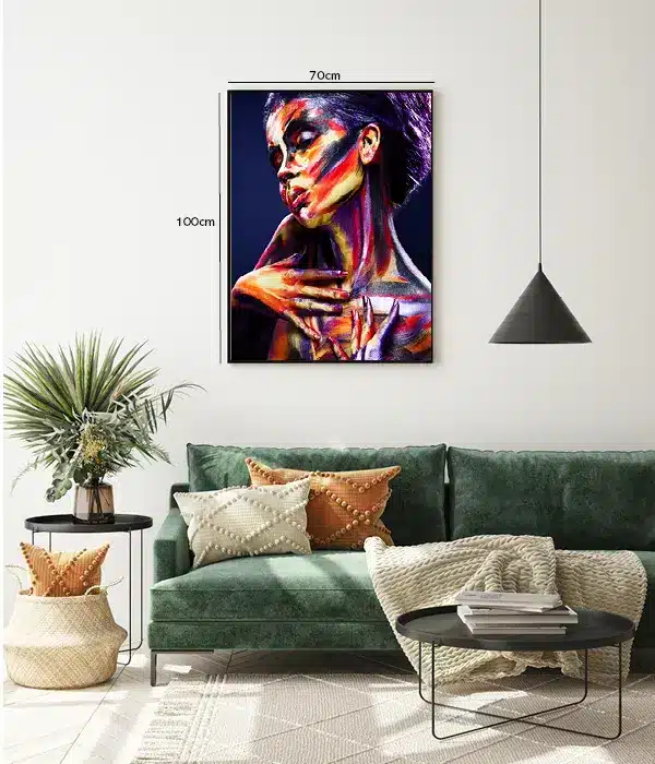 Vivid Color Veins Plakat