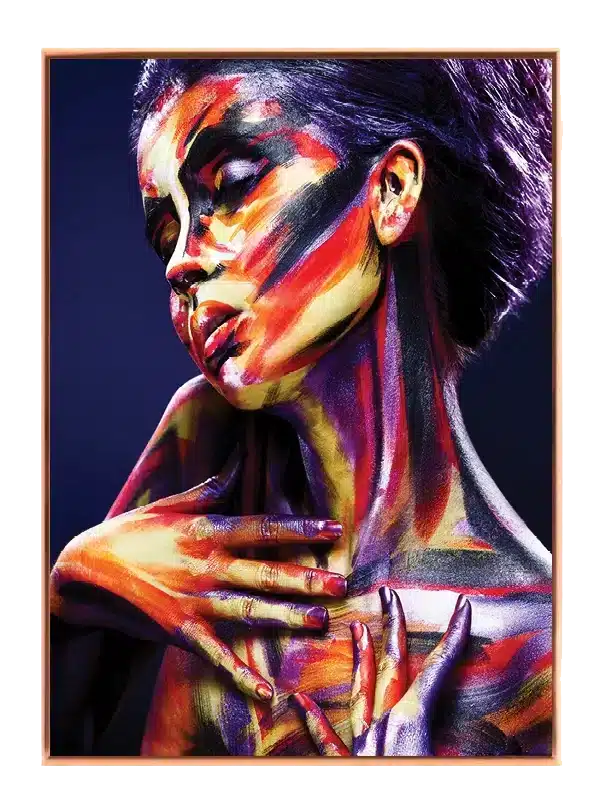 Vivid Color Veins Plakat