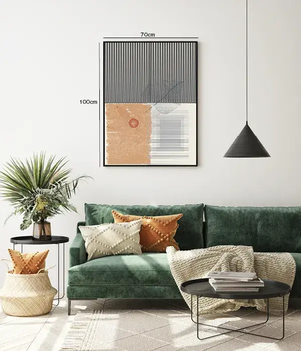 Linear Petal Structure Plakat
