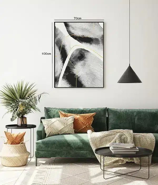 Veiled Contour Flow Plakat