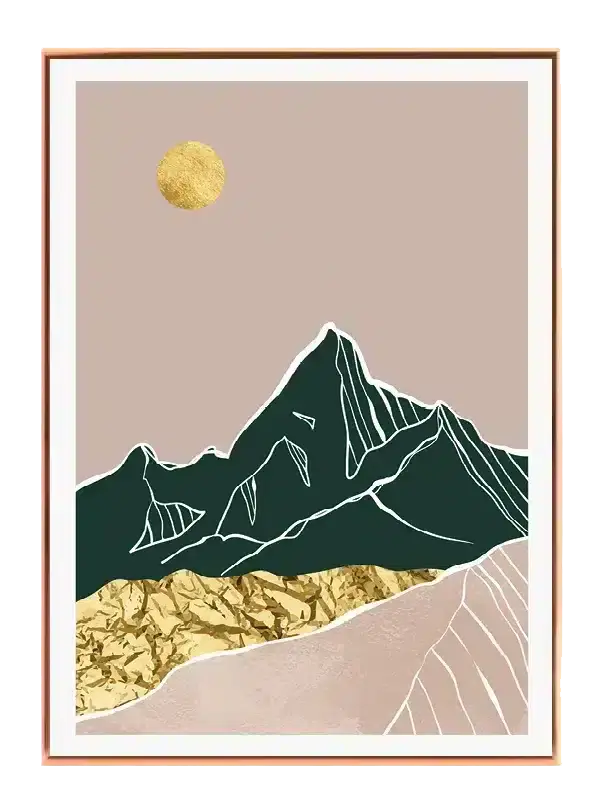 Golden Peak Layers Plakat