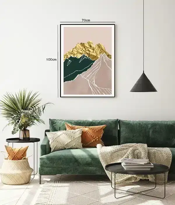 Golden Ridge Layers Plakat