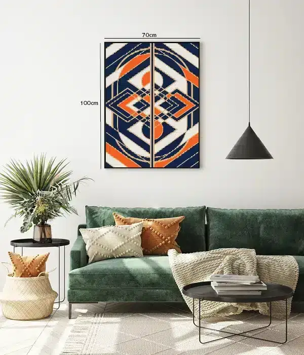 Intersecting Orbit Geometry Plakat