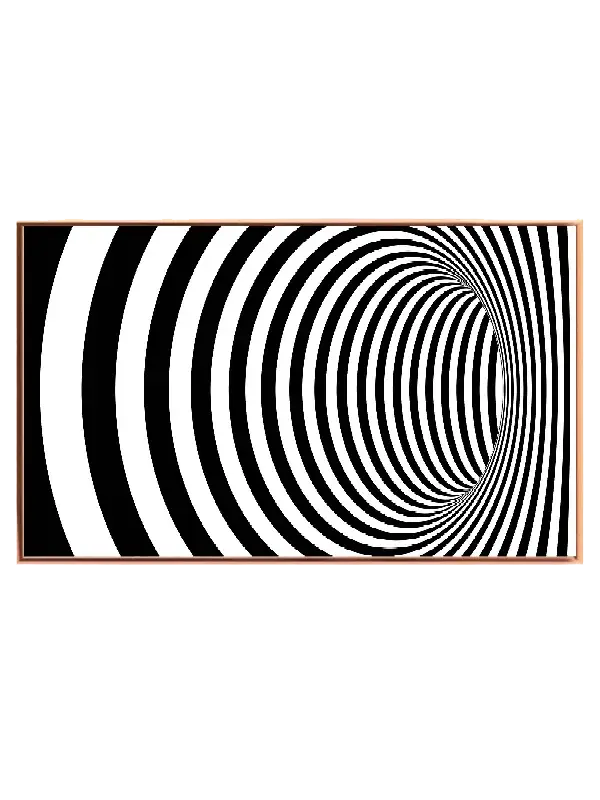 Concentric Tunnel Rings Plakat