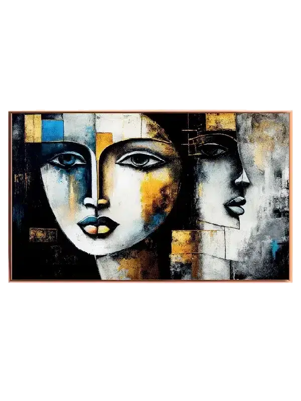 Dual Tone Faces Plakat