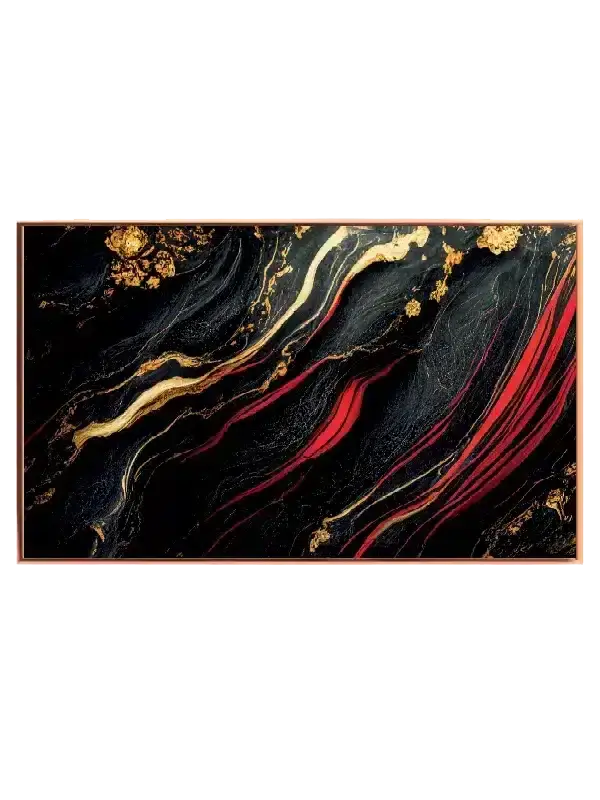 Lava Veins Flow Plakat
