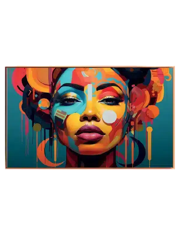 Vivid Spectrum Face Plakat