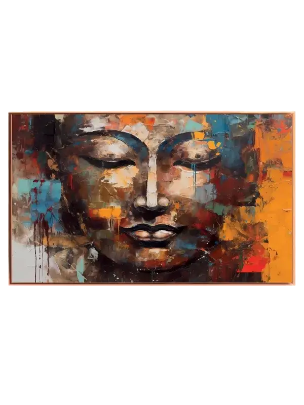 Tranquil Face Layers Plakat