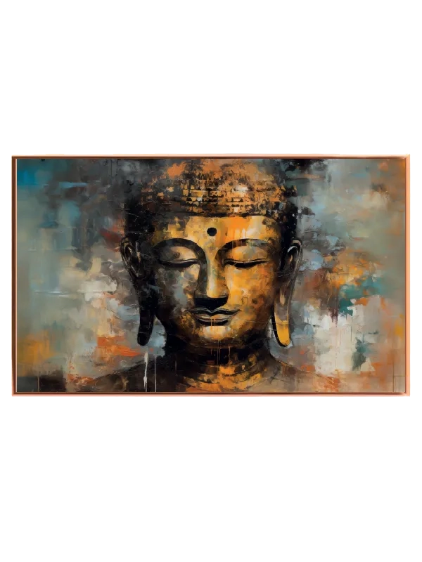 Golden Buddha Serenity Plakat