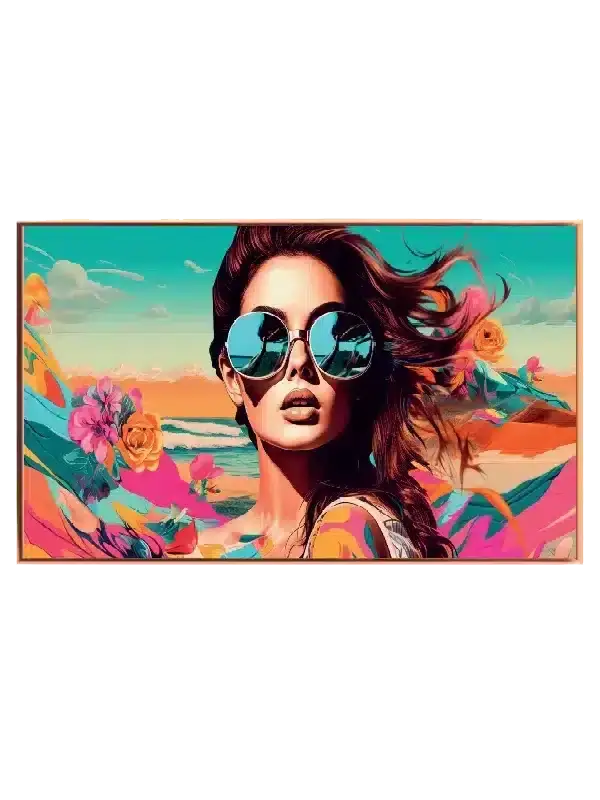 Neon Bloom Mirage Plakat