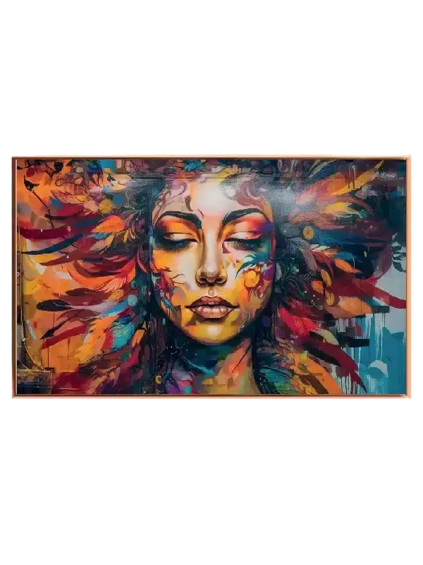 Vivid Dreamscape Face Plakat