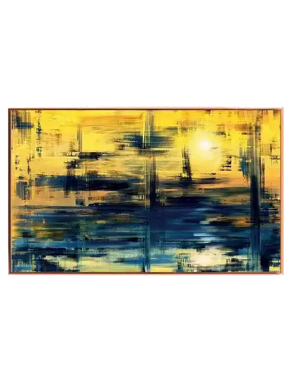 Golden Horizon Veins Plakat
