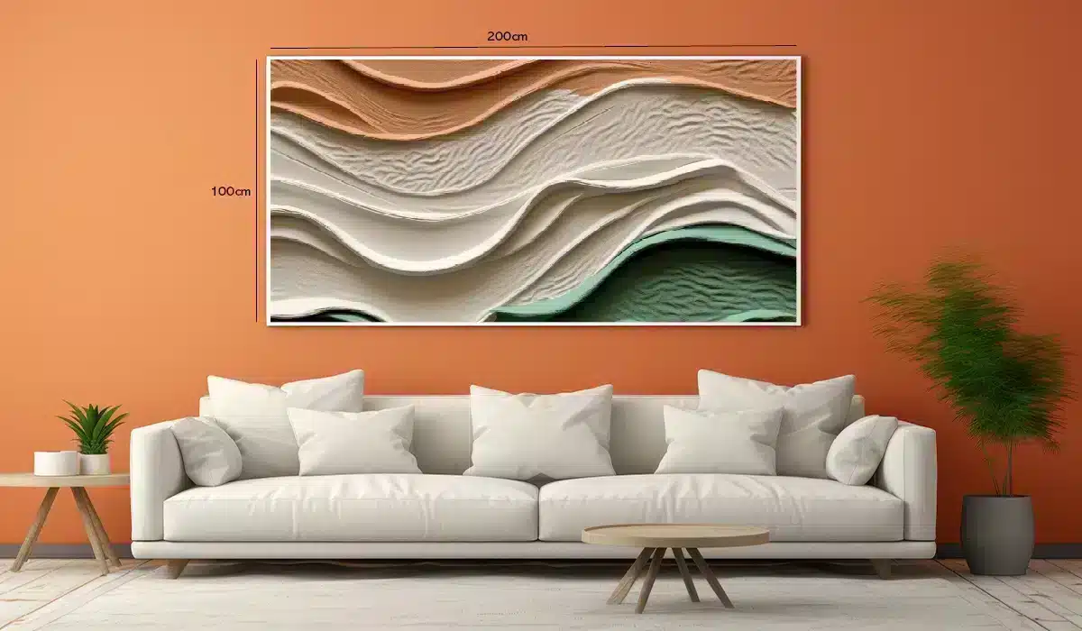 Crimson Mountain Sunset Plakat