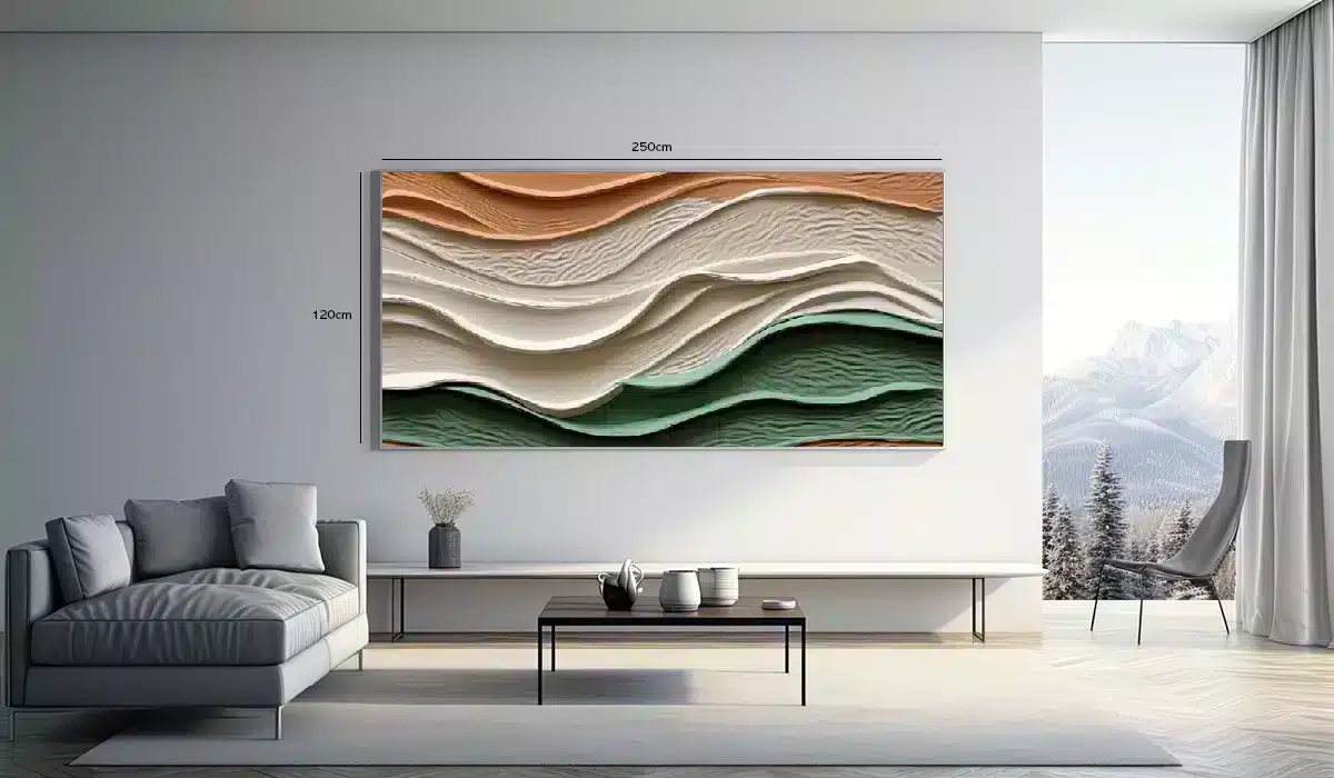 Crimson Mountain Sunset Plakat