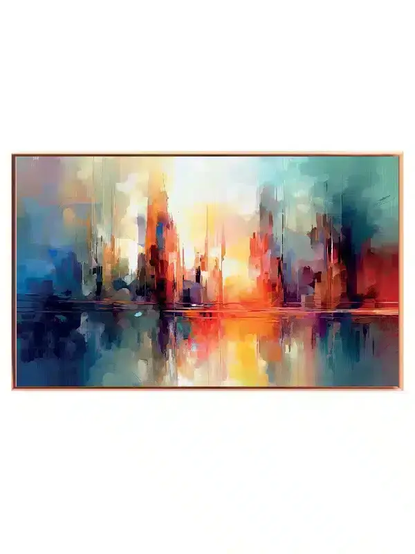 Radiant Cityscape Layers Plakat